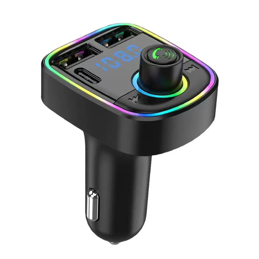 Bluetooth FM Transmitter Car Radio Adapter Hands Free MP3 Player USB Charger