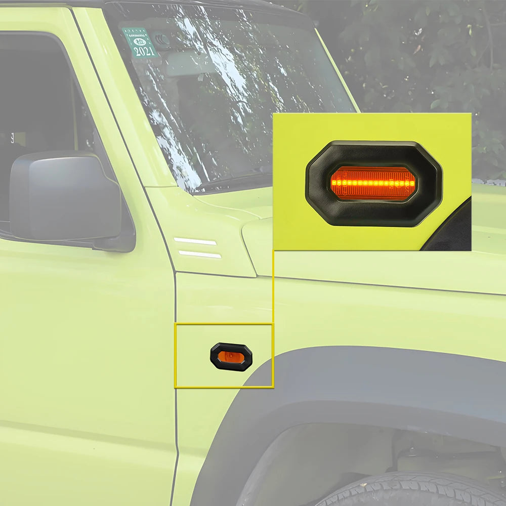 Headlight, Tail Light & Turn Signal Guard Trim Set for Suzuki Jimny JB64 2019–2026