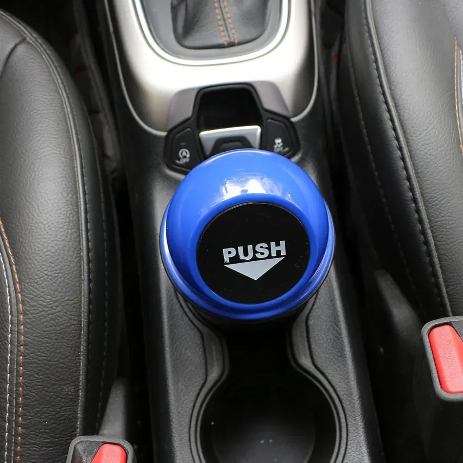 Universal Car Trash Can Garbage Bin Holder Rubbish Box Auto Organizer