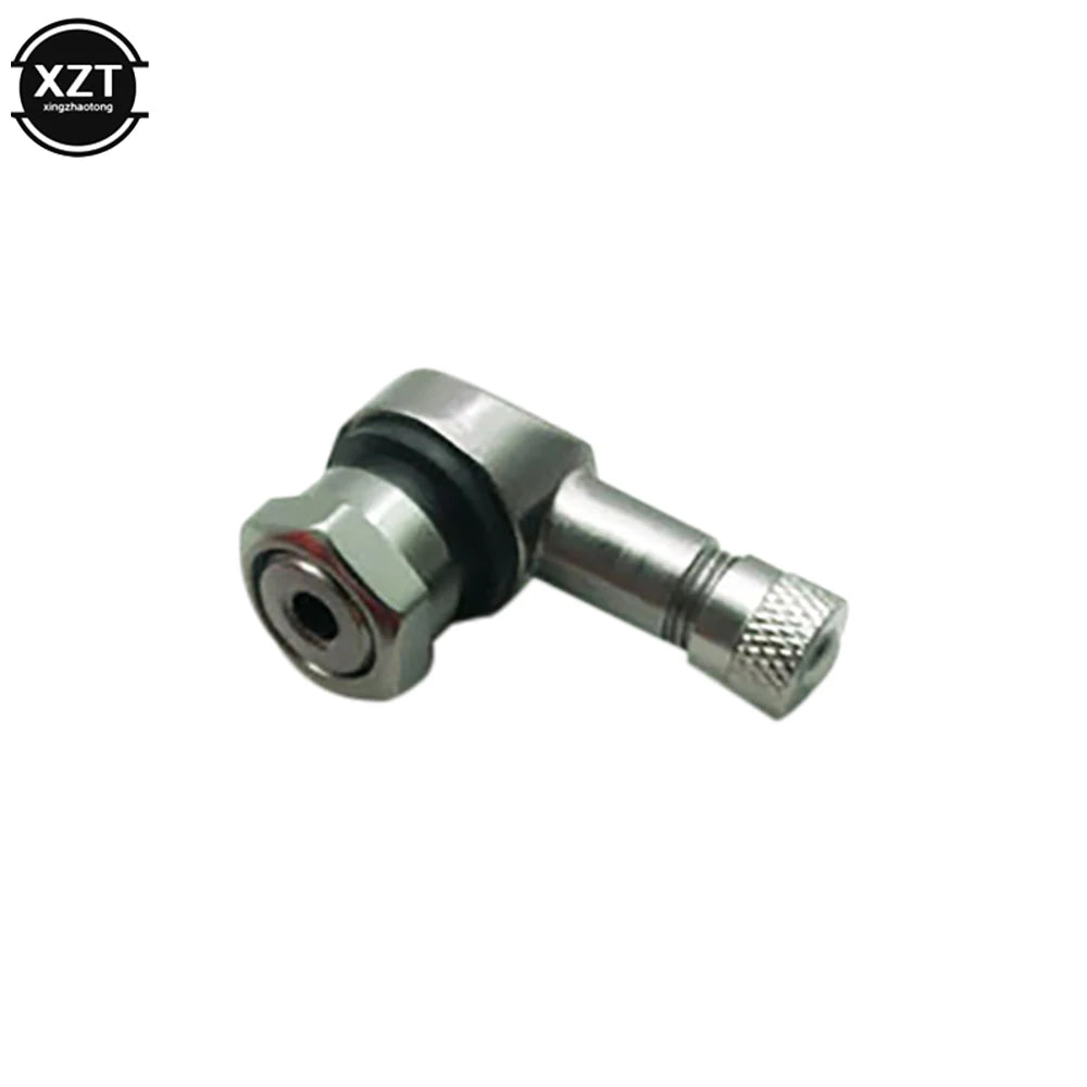 90° Aluminum Alloy Tubeless Motorcycle Tire Valve Stem Angled Rim Air Valve