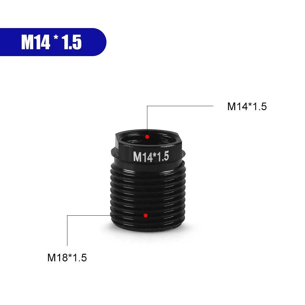 Aluminum Shift Knob Adapter M8 M10 M12 M14 Thread Converter Gear Stick