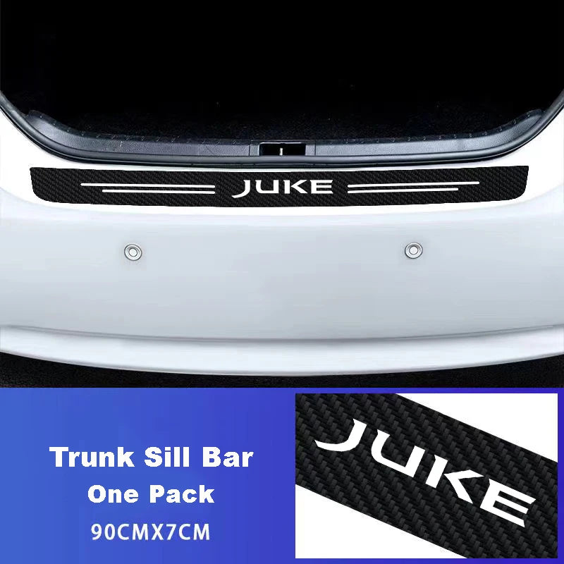 Carbon Fiber Door Sill Scuff Sticker for Nissan Juke F15 F16 2010-2021