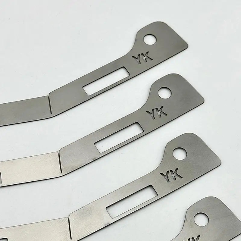 2Pcs For Accord 2008-2013 Front Bumper Repair Metal Plate Buckle Broken Reinforced Stainless Steel Metal Bracket
