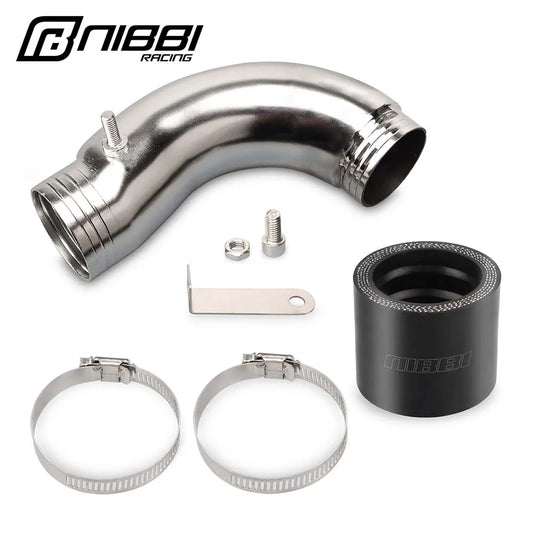 Cold Air Intake Curve Pipe Kit Air Filter Intake Elbow for Motorcycle