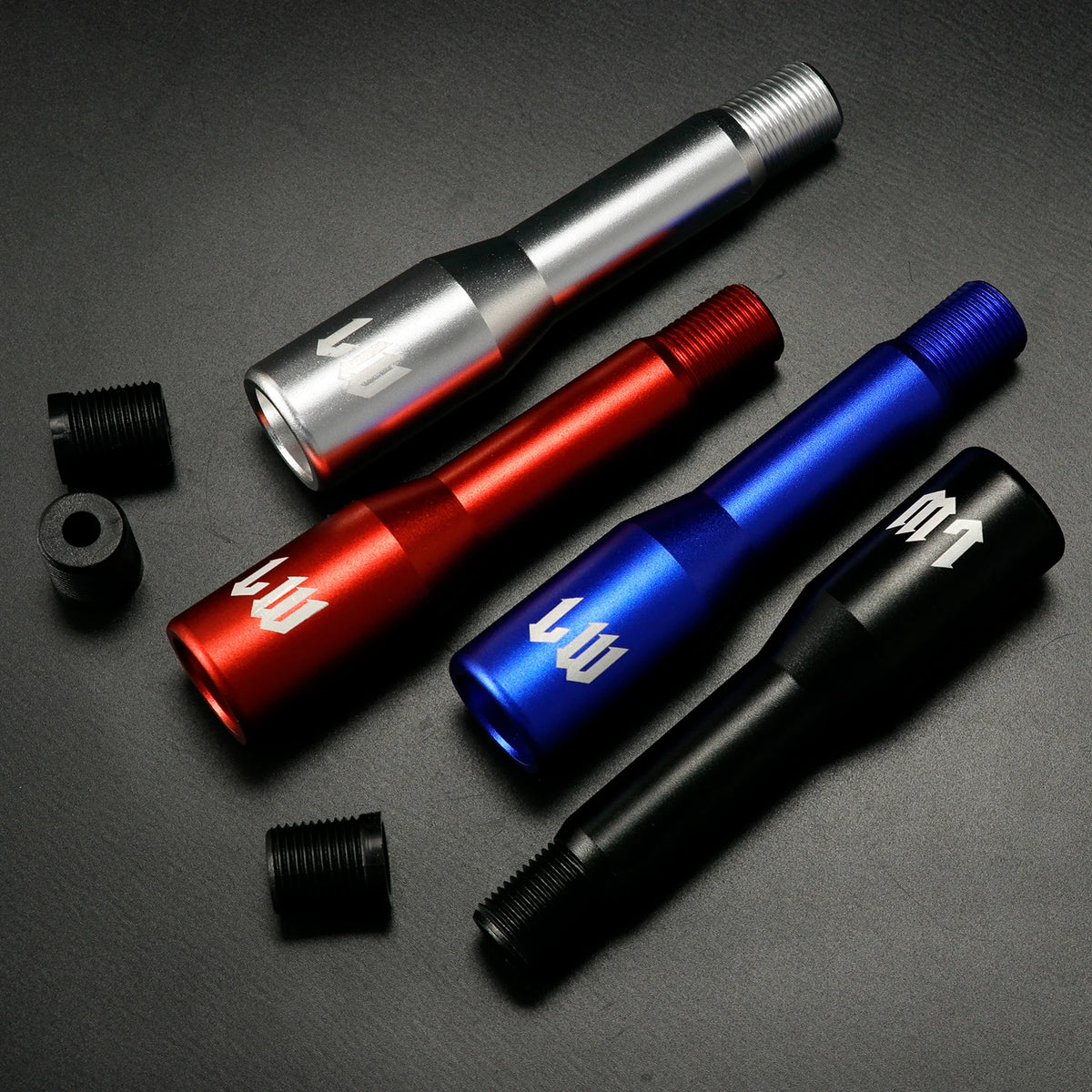 LW Aluminium Gear Shift Knob Extender M12x1.25 M10x1.5 M10x1.25 M8x1.25