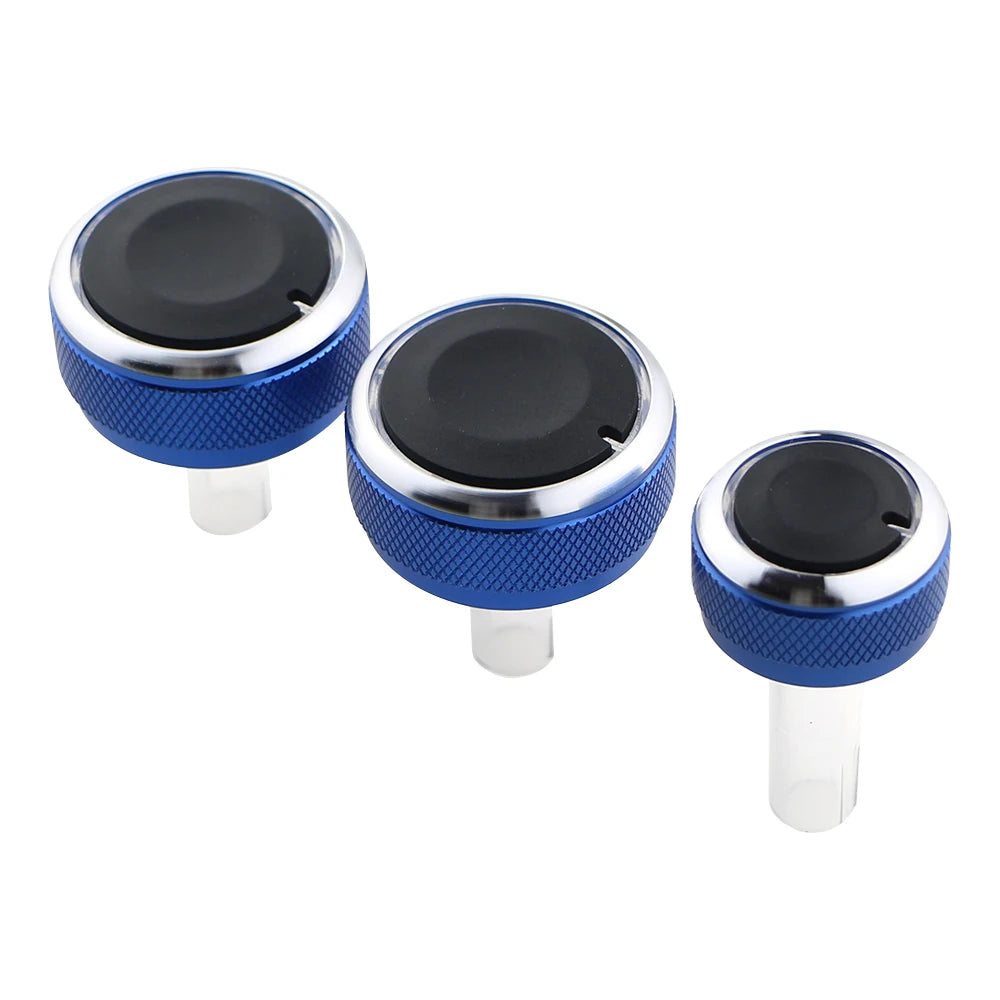 3Pcs AC Control Knobs for VW Passat B5 Golf 4 MK4 Bora Jetta Climate