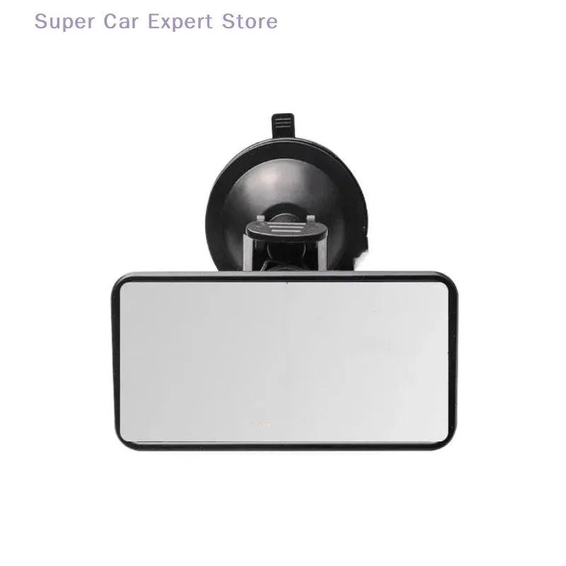Wide Angle Car Rearview Mirror 360° Rotating Adjustable Suction Cup