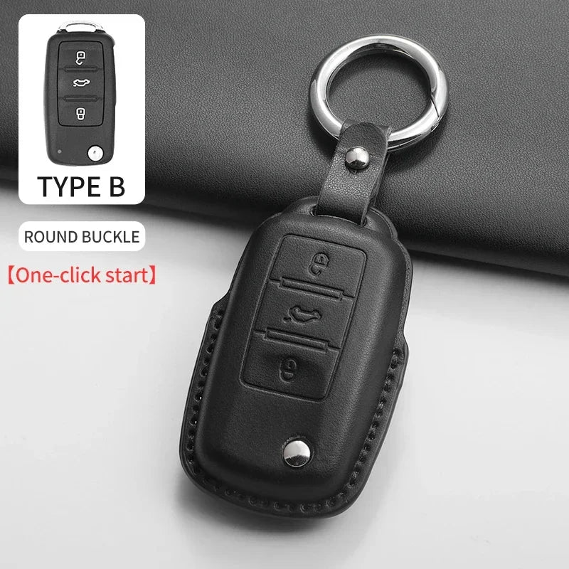 Smart Key Case Cover for Volkswagen Golf 7 MK7, Tiguan, Polo, Passat, Jetta