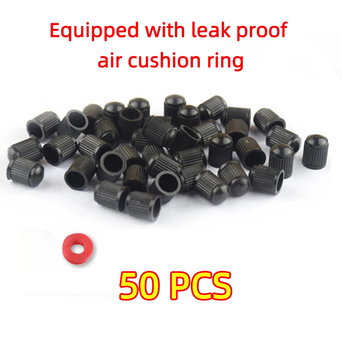 10/20/50/100Pcs Universal Tire Valve Stem Caps Dustproof Car Bike Motorcycle