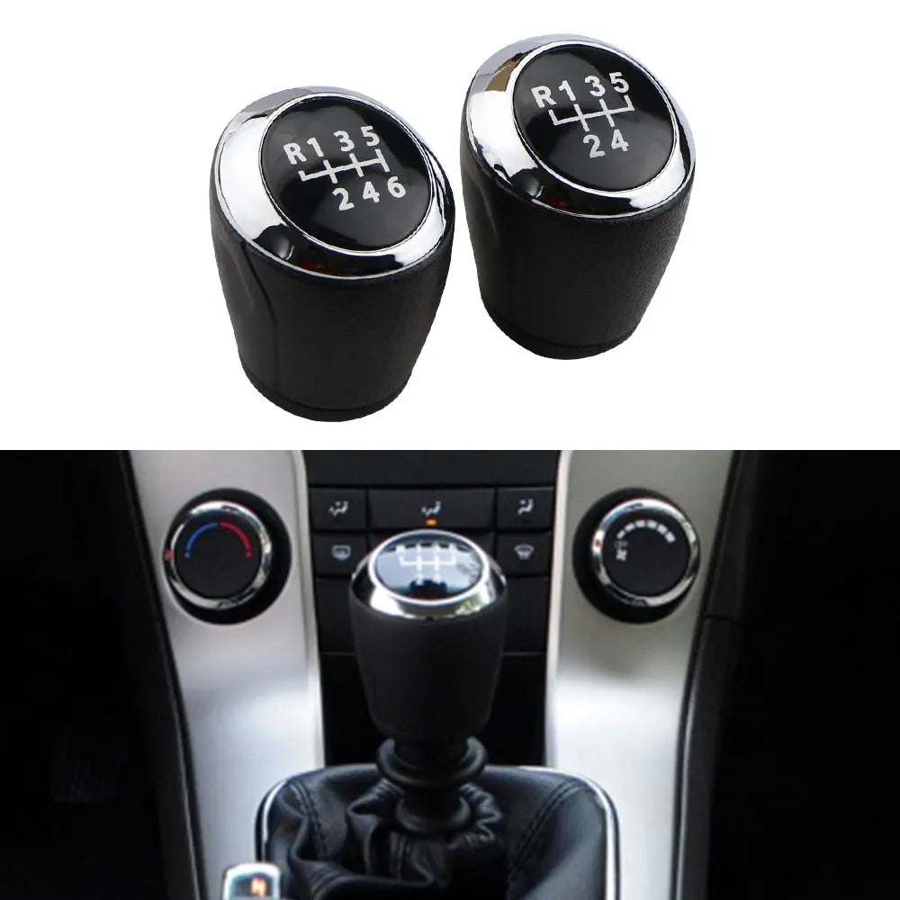 Manual 5/6 Speed Gear Shift Knob for Chevy Aveo Sonic T300 Cruze 2012-2017