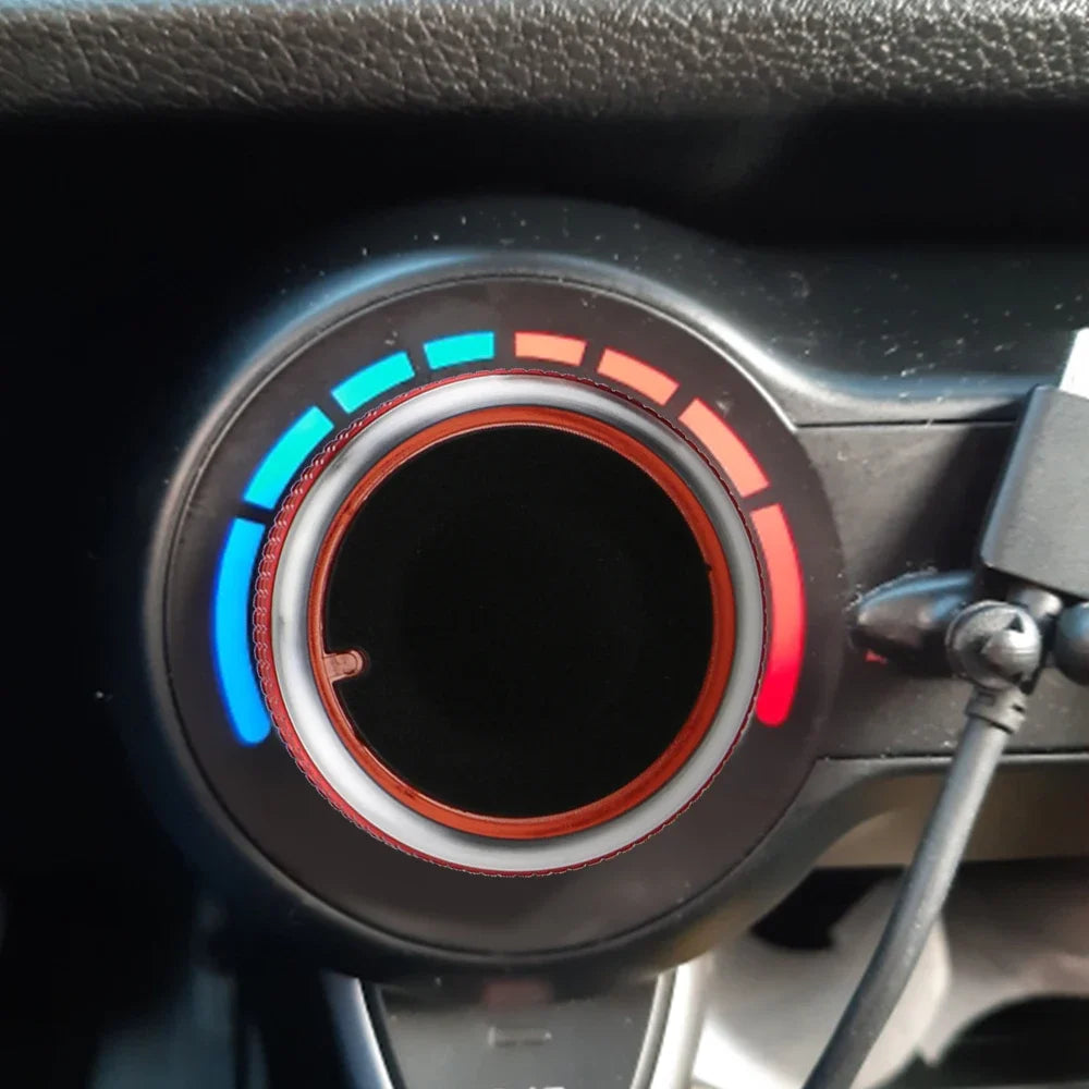2Pcs AC Control Knobs for Hyundai Solaris 2017-2021 Kia Rio K2 KX Cross