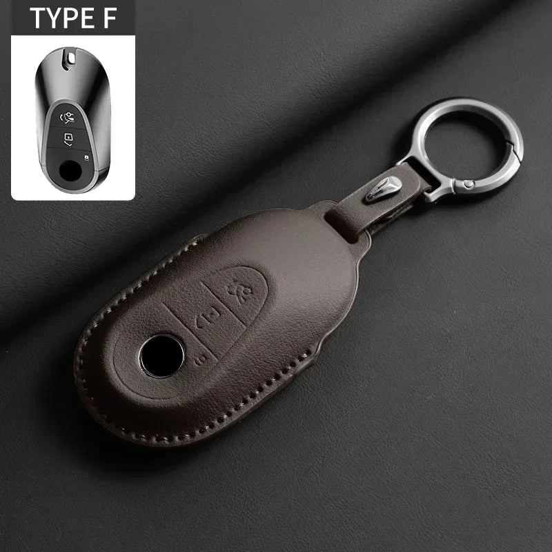 Smart Key Case Cover for Mercedes-Benz A, B, C, E, S-Class