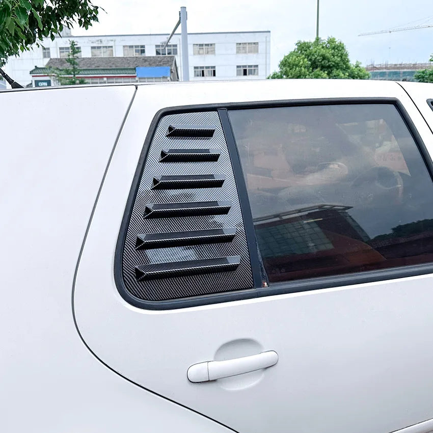 Rear Side Window Louver Shutter Cover for VW Golf MK4 IV 1997–2006