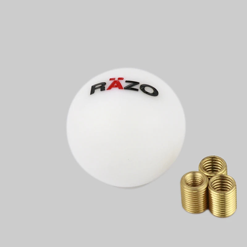 Razo Resin Ball Gear Shift Knob M12x1.25 M10x1.5 M10x1.25 M8x1.25