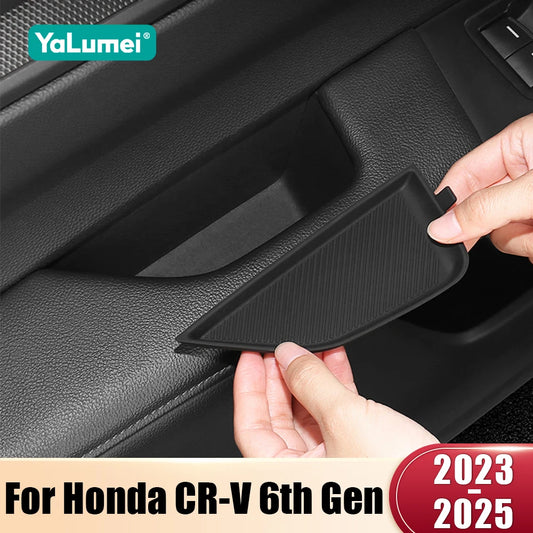 Car Door Storage Organizer Tray with Silicone Pad for Honda CR-V 6th Gen 2023–25