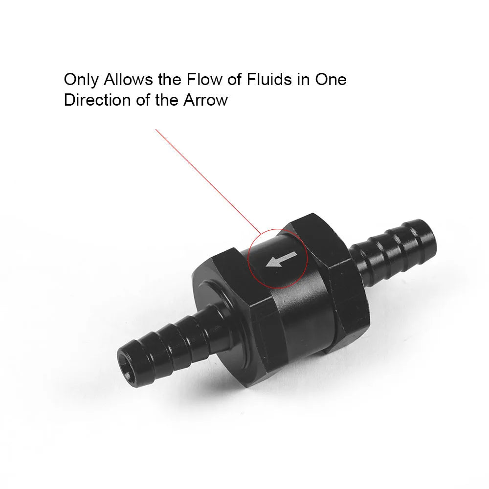 Universal Inline Fuel Check Valve One Way Non Return Diesel Petrol 4mm-14mm OD