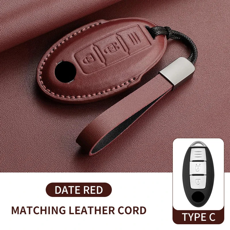Smart Key Case Cover for Nissan Rogue X-Trail T31/T32 Qashqai J10/J11 Kicks