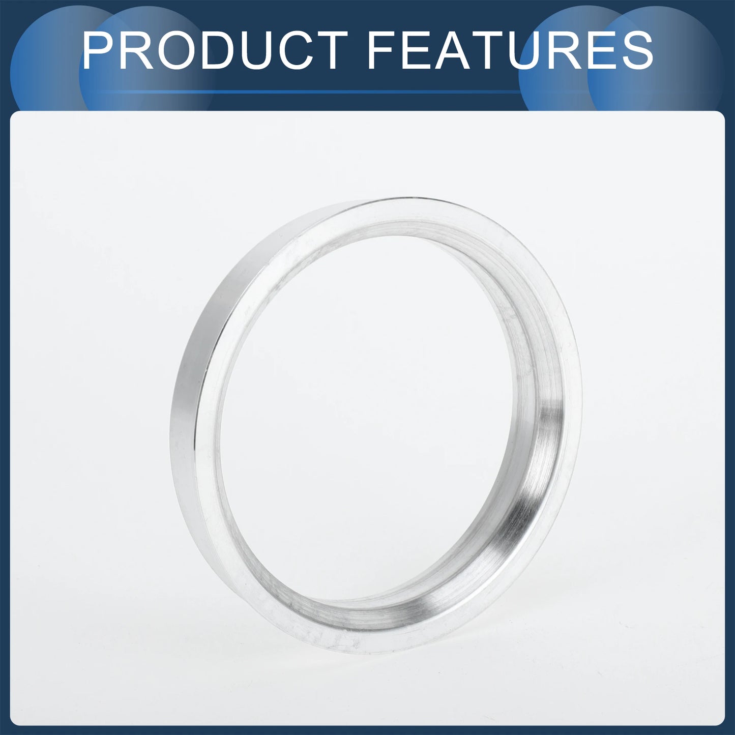 UXCELL 4Pcs Hub Centric Rings Wheel Centering Rings 56.1-64.1mm OD