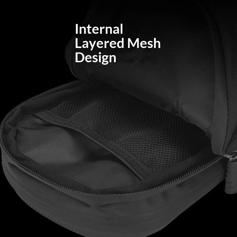 HOMEFISH Motorcycle Leg Side Bag EVA Hard Shell Waist Hip Bum Pack Phone Bag