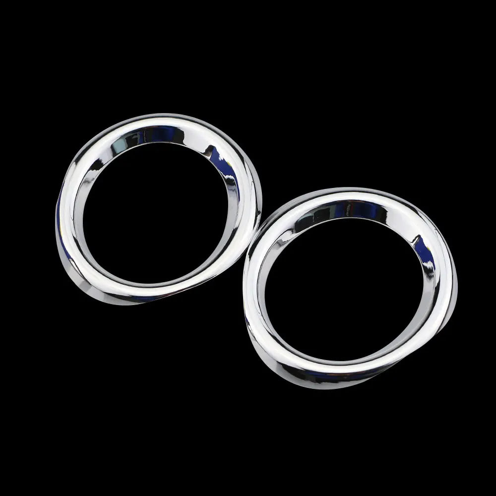 2Pcs Fog Light Trim Cover for Toyota C-HR CHR 2016-2020 Front Lamp