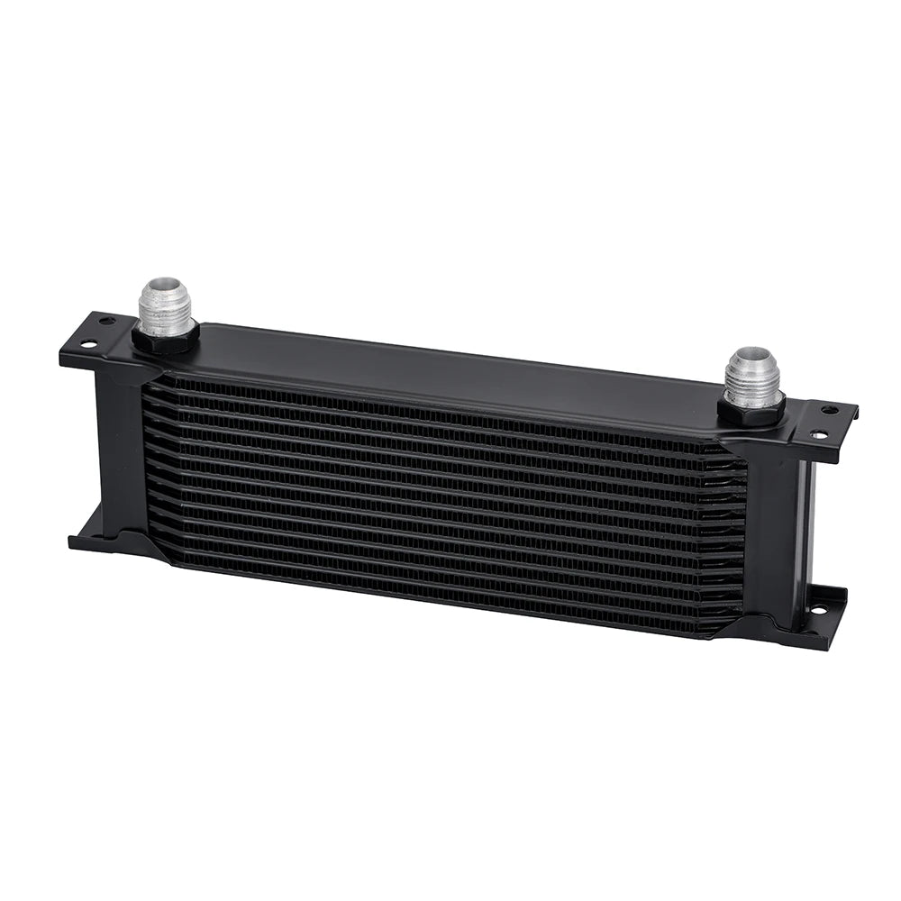 AN10 Aluminum Engine Oil Cooler 7-30 Row Universal Racing Radiator