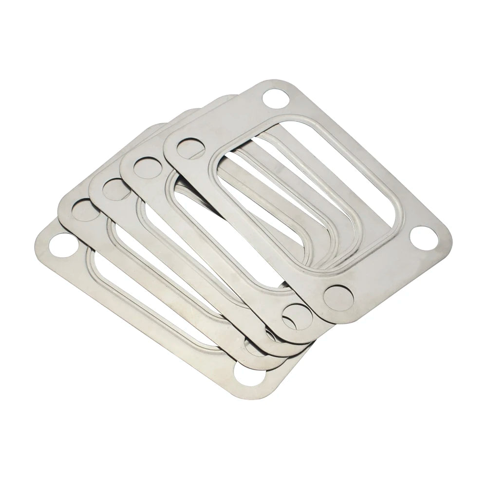 10PCS T3 T34 T35 T38 GT35 Turbo Turbine Inlet Manifold Gasket Stainless Steel