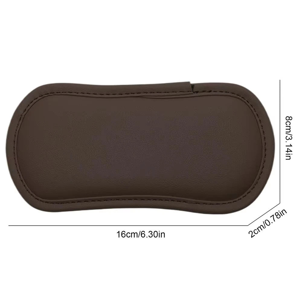 Car Elbow Rest Pad PU Leather Center Console Knee Cushion Leg Support