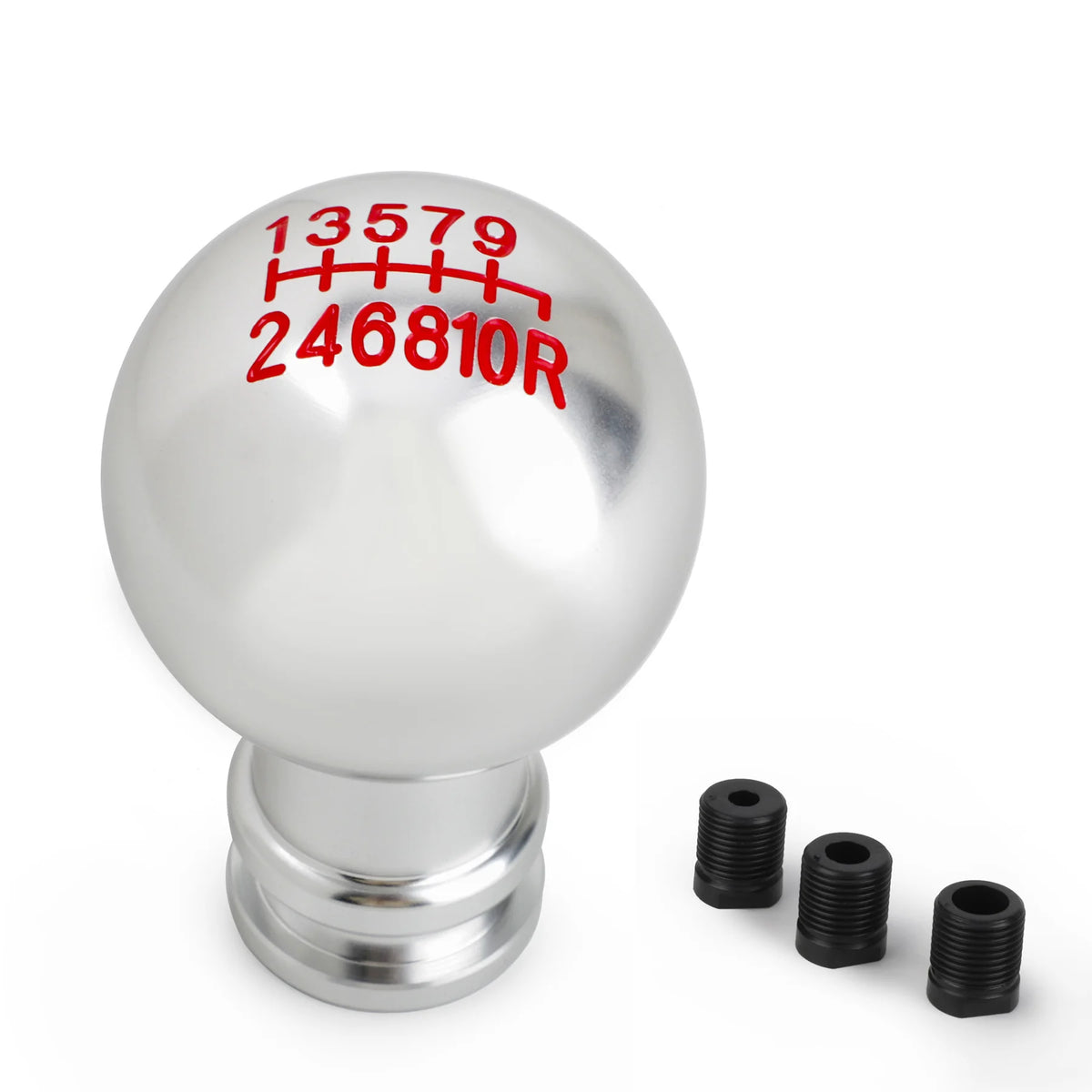 CNSPEED 5 6 10 Speed Aluminum Gear Shift Knob M8 M10 M12 Manual Automatic