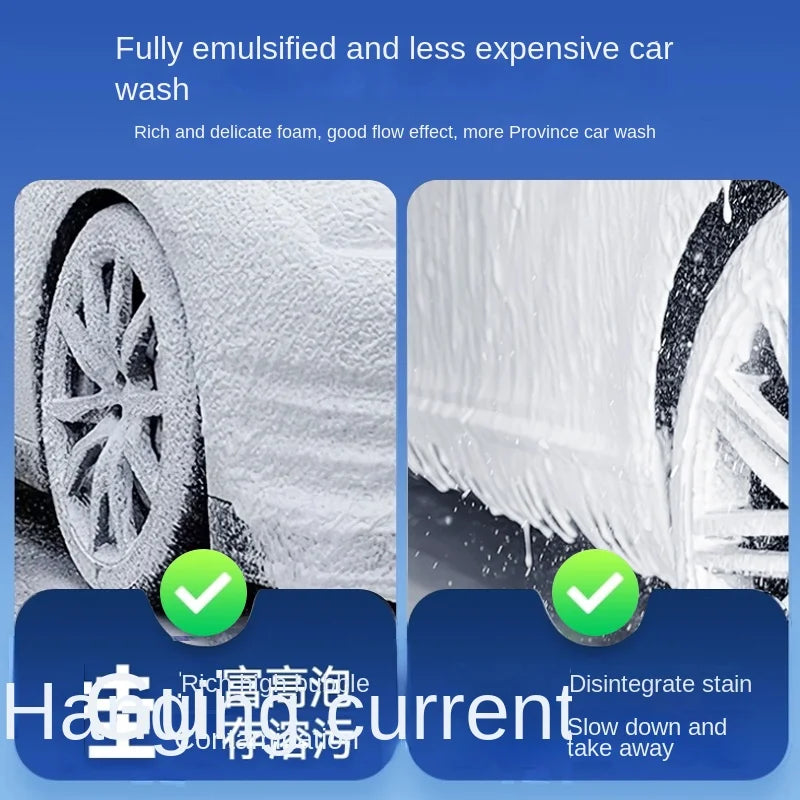 2.5L Hand Pump Foam Sprayer Snow Foam Cannon Car Wash Window Cleaning Bottle