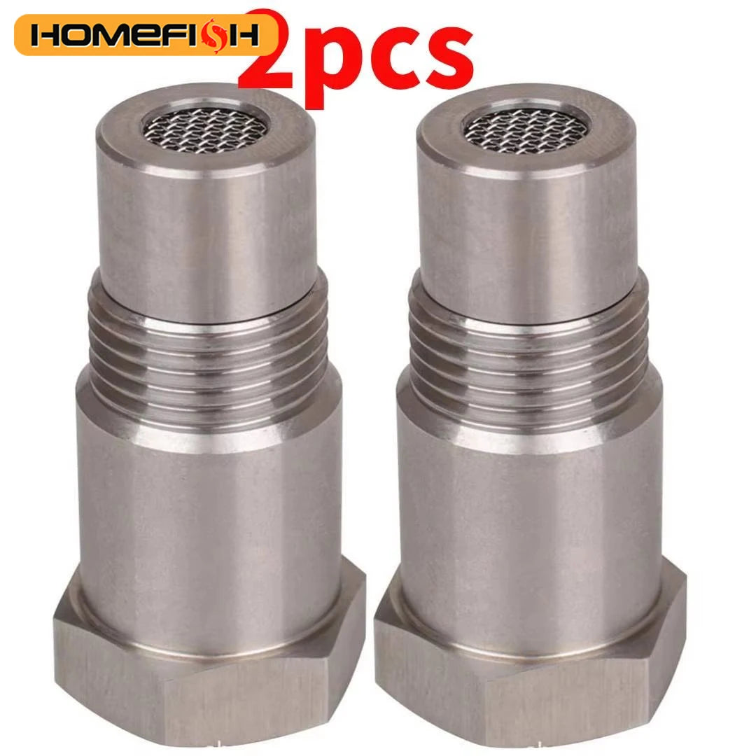 2Pcs M18x1.5 O2 Oxygen Sensor Adapter CEL Fixer Off-Road Performance