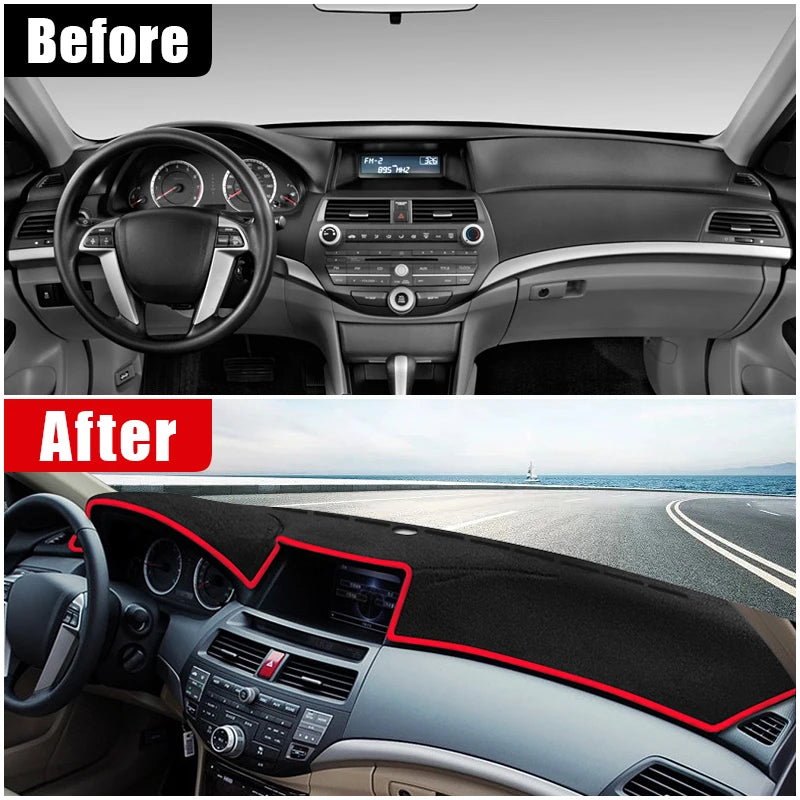 Dashboard Sun Shade Cover Dash Mat for Honda Accord 8th Gen 2008–2012