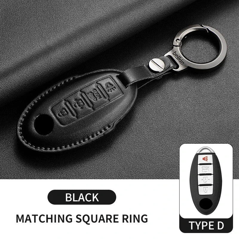 Smart Key Case Cover for Nissan Rogue X-Trail T31/T32 Qashqai J10/J11 Kicks