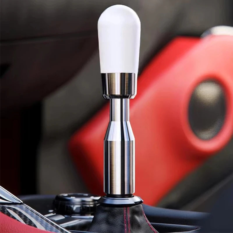 Universal JDM Style Lengthened Acrylic Manual Gear Shift Knob Lever Handle Custom