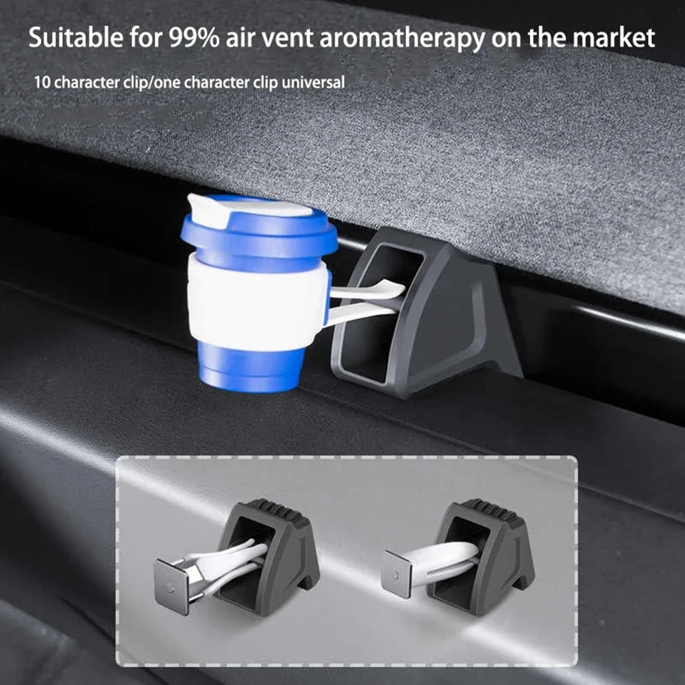 Air Outlet Vent Aromatherapy Clip for Tesla Model Y Juniper 2025 & Model 3 2024-2025