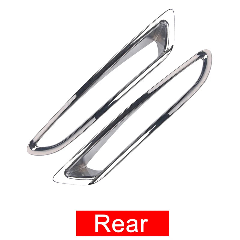 ABS Front & Rear Fog Lamp Eyebrow Trim Covers for Mazda 3 BP 2019–2025