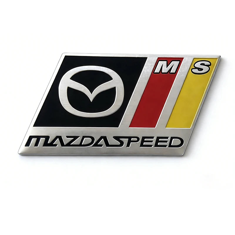 Aluminum Car Flag Emblem Badge Sticker Decal for Mazda 2 3 6 CX3 CX5 CX30