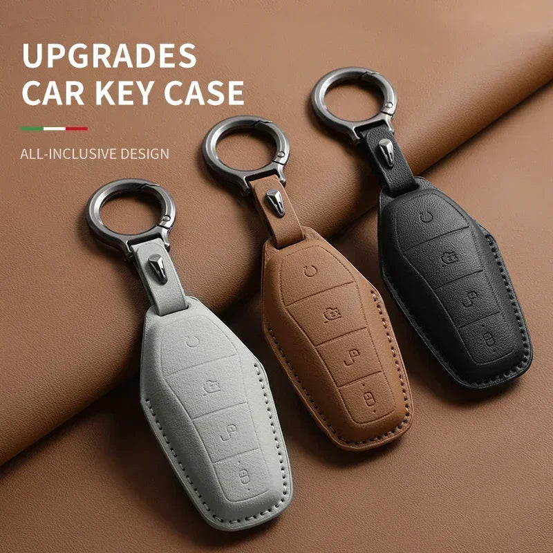 Smart Key Cover Case for BYD Han EV, Tang DM, Qin PLUS, Song Pro & More