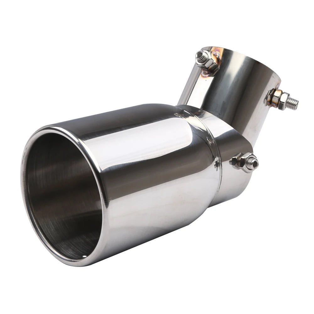Universal Adjustable Stainless Steel Exhaust Tip 63mm Inlet / 89mm 3.5"
