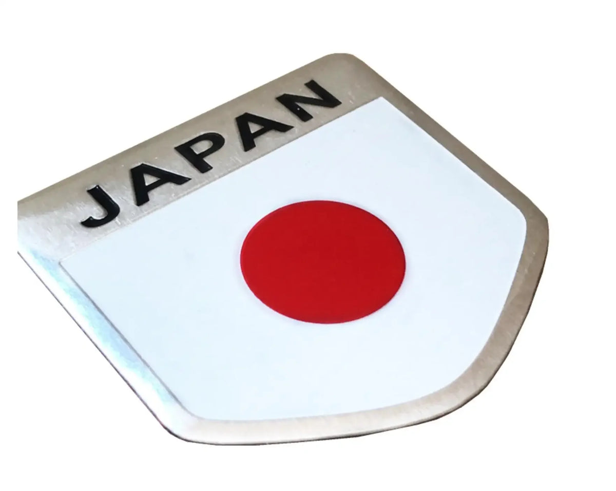 JDM Japanese Flag Metal Emblem Badge Decal for Daihatsu YRV Scion Venza Datsun