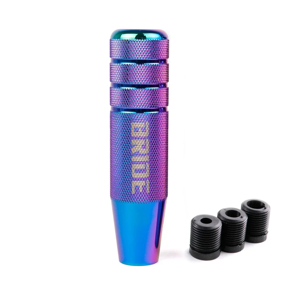 13cm Anti-Skid Aluminium Gear Shift Knob M12x1.25 M10x1.5 M10x1.25 M8x1.25