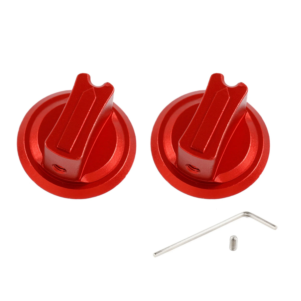 26mm Aluminum Rotary Encoder Knob 6.1mm Hole Sim Racing Steering Wheel Switch