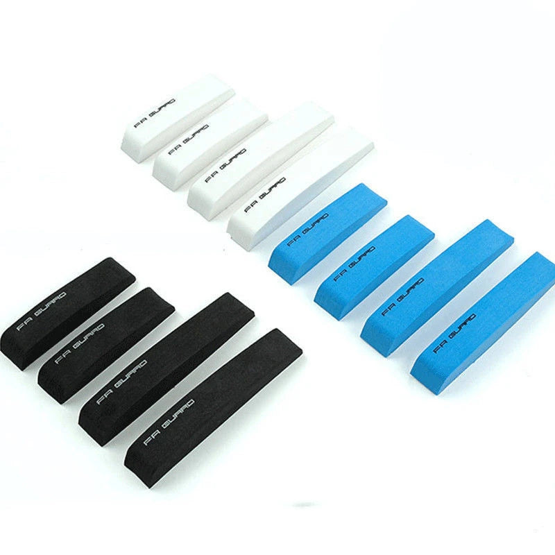 4Pcs Universal Car Door Edge Protector Guard Strip Rubber Scratch Trim