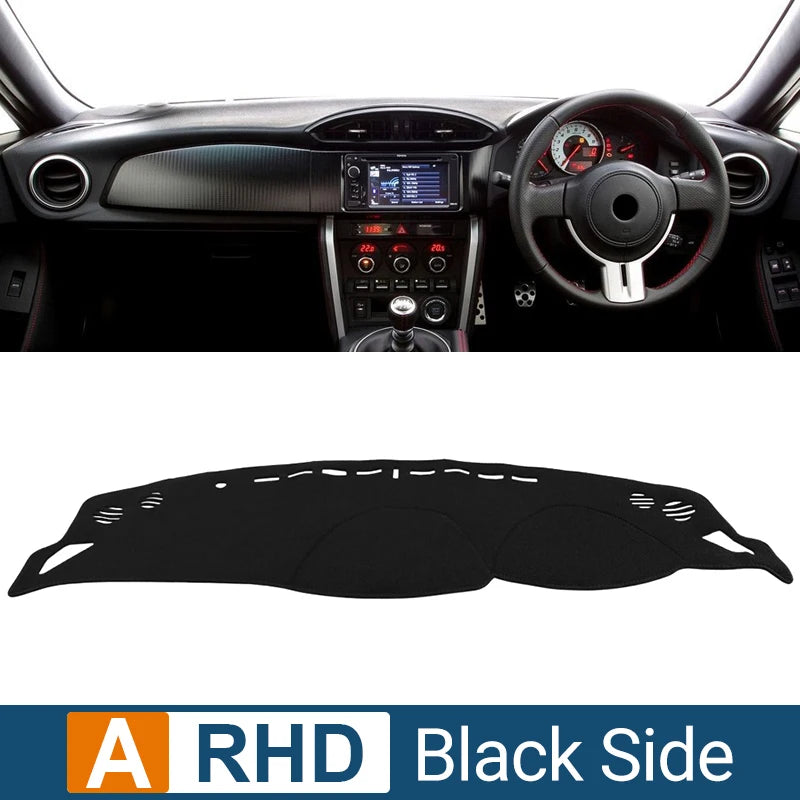 Dashboard Cover Dash Mat for Toyota 86 GT86 FT86 & Scion FR-S 2012–2020