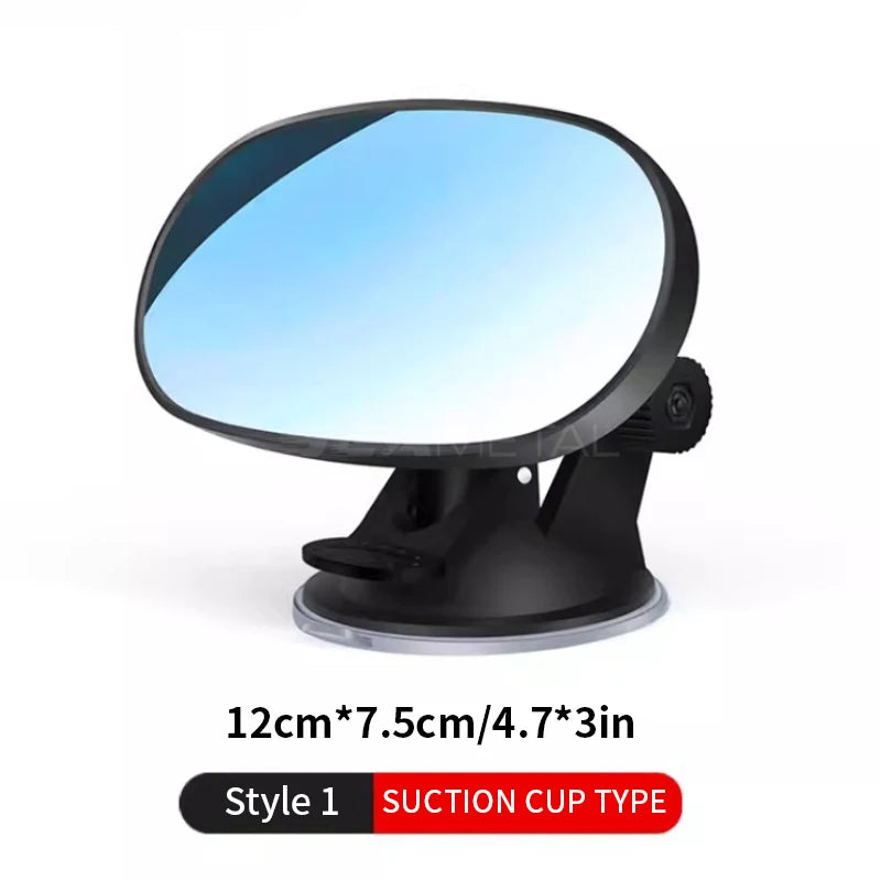 SEAMETAL 360° Adjustable Baby Car Rearview Mirror Wide View