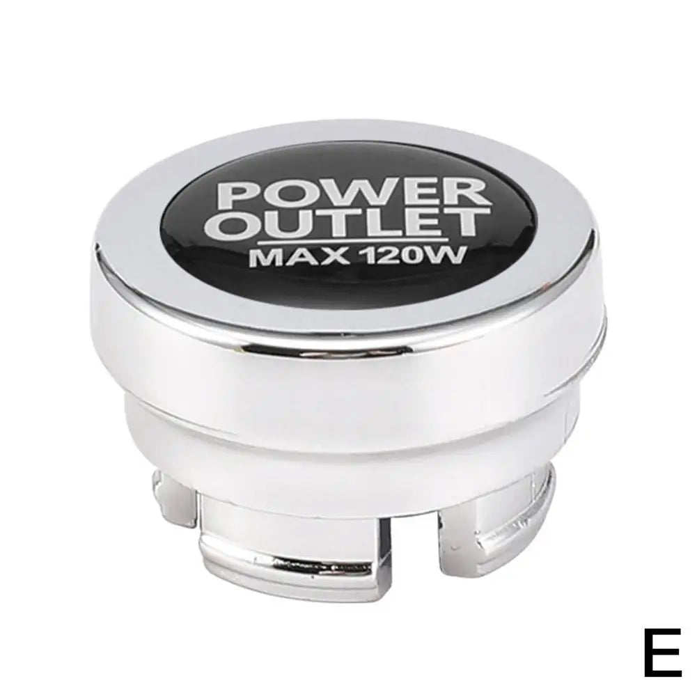 Universal Car Cigarette Lighter Dustproof Cover Cap Automotive Socket Trim