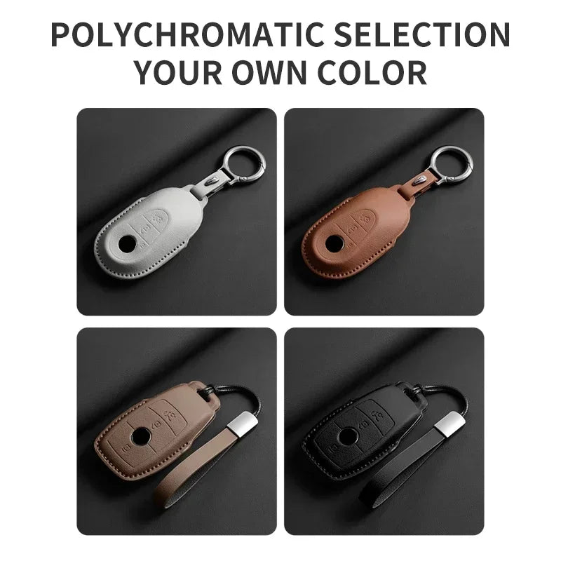 Smart Key Case Cover for Mercedes-Benz A, B, C, E, S-Class
