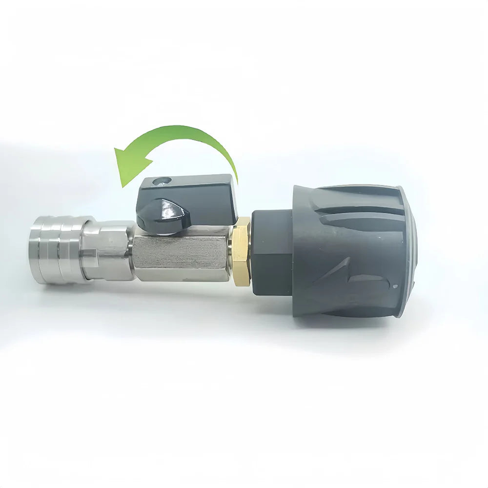 1/4" Stainless Steel Quick Release Ball Valve for Karcher K2-K7 Pressure Washer