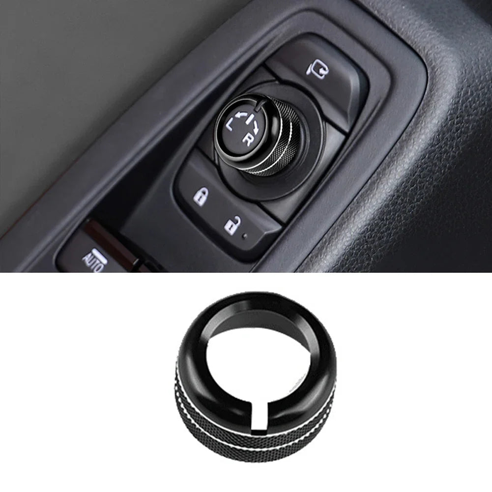 Interior Audio Volume & Rear Mirror Control Knob Trim Ring for Subaru Crosstrek 2024