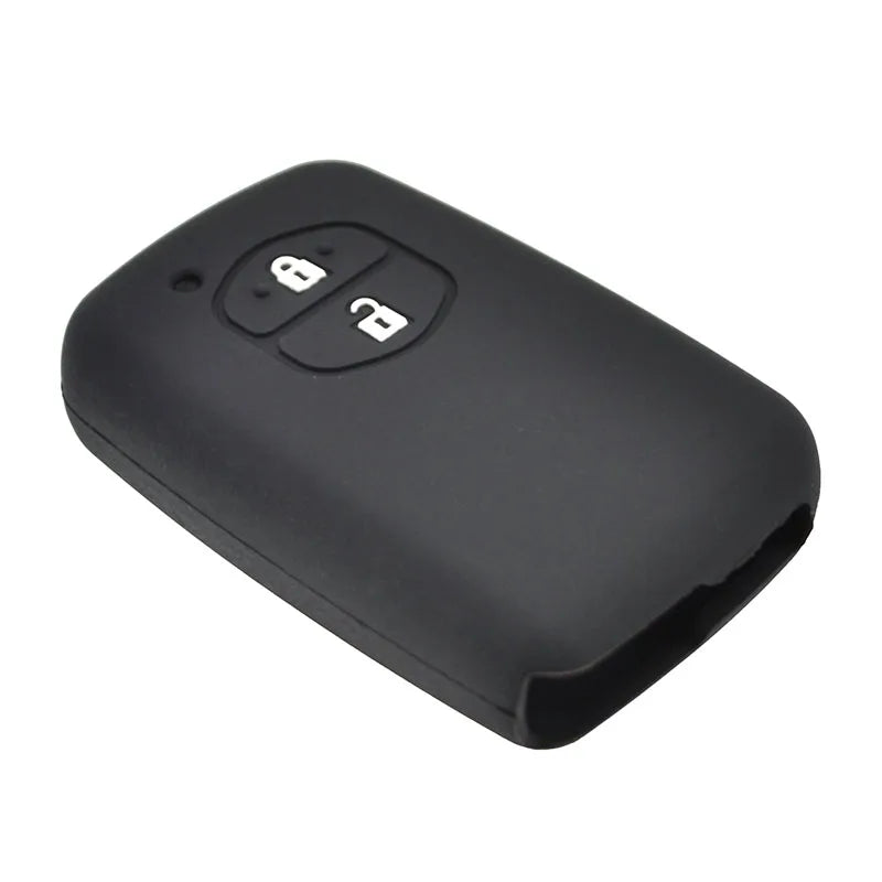 2-Button Silicone Remote Key Fob Cover for Toyota RAV4, Land Cruiser, Camry