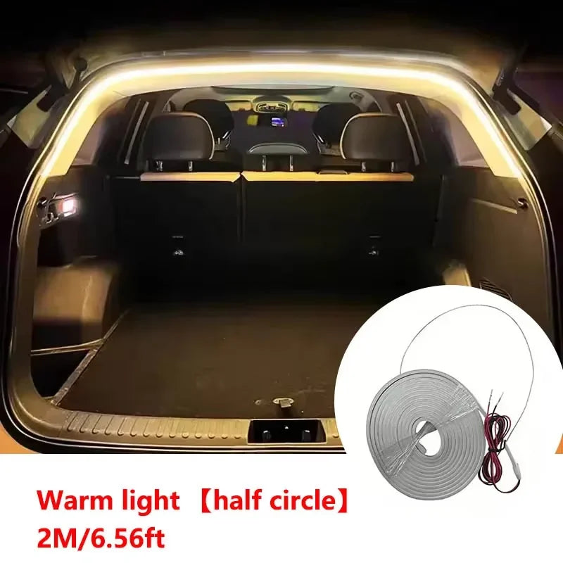 Car Trunk LED Light Strip Automatic Sensor Tailgate Ambient Interior Lamp